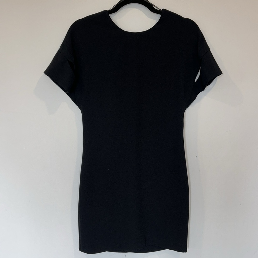 IRO Hilda Cut Out Shift Open Back Dress Black - Picture 8 of 12